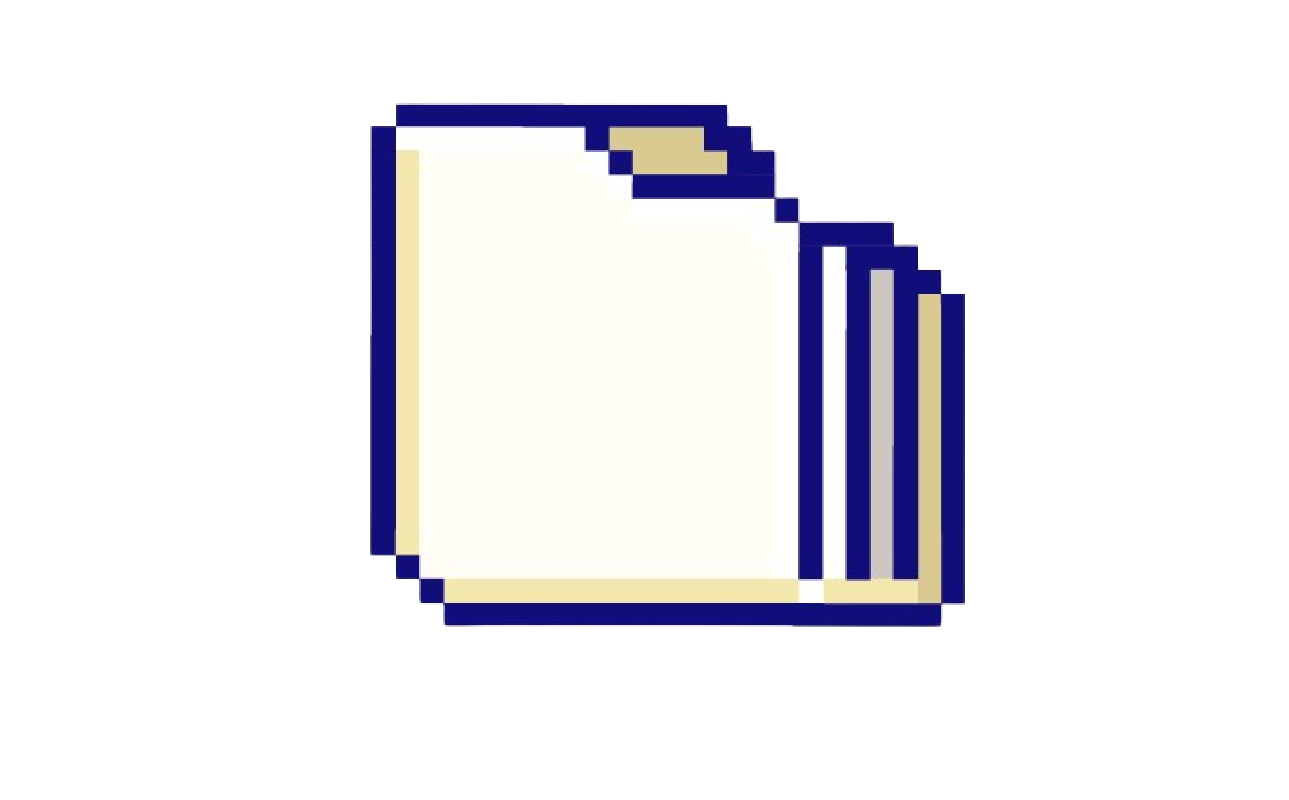 Dossier en pixel art menant vers la page de présentation du Murder Party